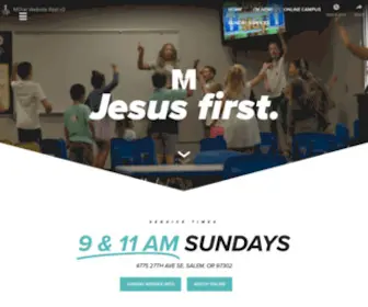 Morningstarchurch.com(Jesus First) Screenshot