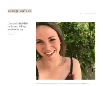 Morningswithmoni.com(Telling phenomenal stories about phenomenal women) Screenshot