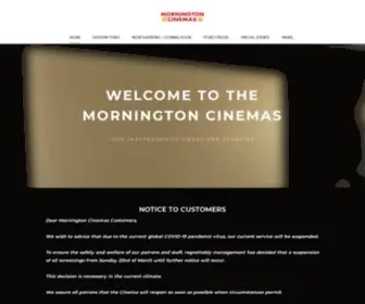 Morningtoncinemas.net.au(Mornington Cinema) Screenshot