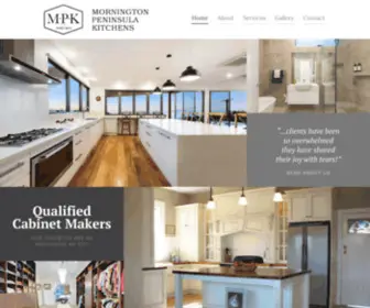 Morningtonpeninsulakitchens.com.au(Mornington Peninsula Kitchens) Screenshot