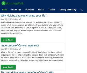 Morningwalk.net(Morning Jog) Screenshot