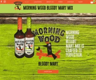 Morningwoodbloodymary.com(Morning Wood Bloody Mary Mix) Screenshot