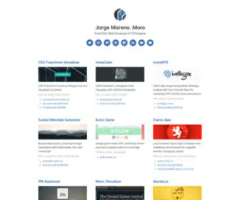 Moro.es(Web Design and Development) Screenshot