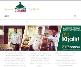 Moroccancuisine.co.nz(Moroccan Cuisine Ltd) Screenshot