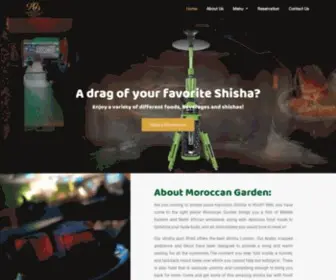 Moroccangarden.co.uk(Shisha Bar and Halal Food Ilford For Aficionados) Screenshot