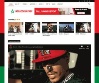 Moroccanhiphop.com(1# Moroccan Rap & Hip Hop Media Website) Screenshot