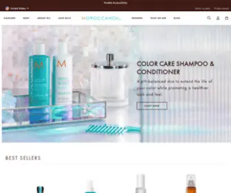 Moroccanoil.com(Global Leader in Argan Oil) Screenshot