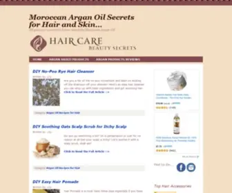 Moroccanpurearganoil.com(Moroccan Argan Oil) Screenshot