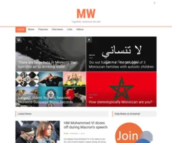 MoroccansoftheWorld.com(Moroccans of the World) Screenshot