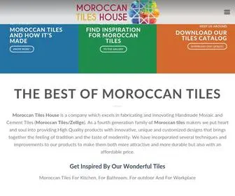 Moroccantileshouse.com(Moroccan Tiles House) Screenshot