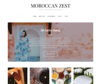 Moroccanzest.com(Home – Moroccanzest) Screenshot