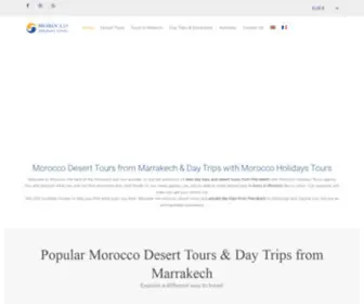 Morocco-Holidays-Tours.com(Morocco Desert Tours from Marrakech) Screenshot