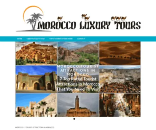 Morocco-Luxury-Tours.com(Morocco Luxury Tours) Screenshot