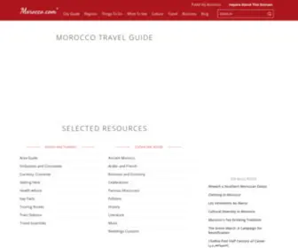 Morocco.com(Morocco Travel Guide) Screenshot