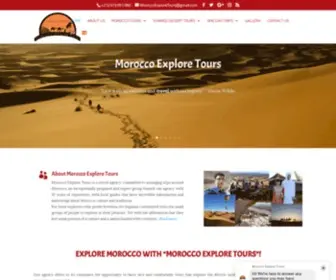 Moroccoexploretours.com(Morocco Explore Tours) Screenshot