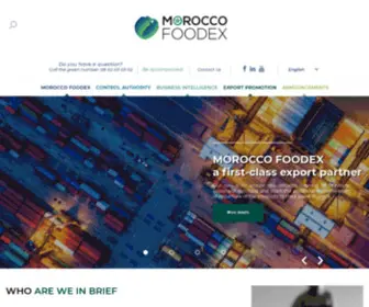 Moroccofoodex.org.ma(Morocco Foodex) Screenshot