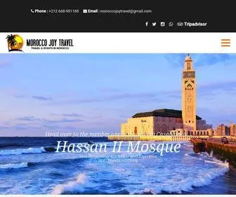 Moroccojoytravel.com(Coming back soon. . you can meanly contact us to) Screenshot