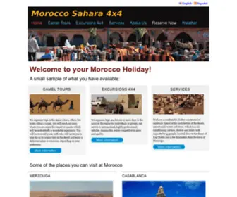 Moroccosahara4X4.com(Your Morocco Holiday) Screenshot