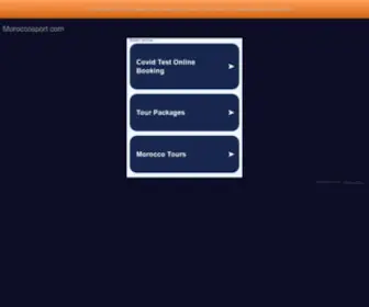 Moroccosport.com(Moroccosport) Screenshot