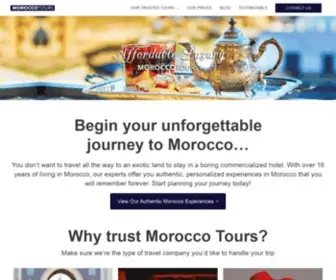 Moroccotours.org(Luxury Morocco Tours) Screenshot