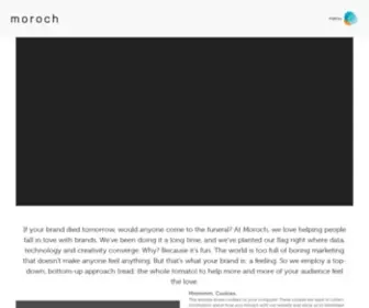 Moroch.com(Moroch Partners) Screenshot