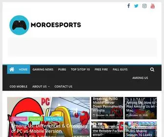 Moroesports.com(MOROESPORTS) Screenshot