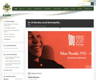 Moroka.gov.za(Dr JS Moroka Local Municipality) Screenshot