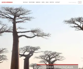 Morondava-Autrement.com(Moronda Autrement) Screenshot