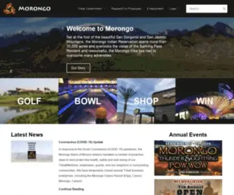 Morongo.com Screenshot