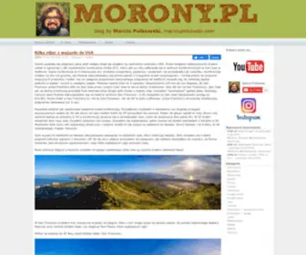 Morony.pl(Profesjonalny blog tematyczny) Screenshot