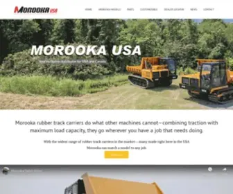 Morookacarriers.com(Morooka Co) Screenshot