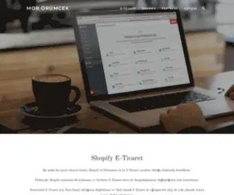 Mororumcek.com(Shopify Türkiye) Screenshot