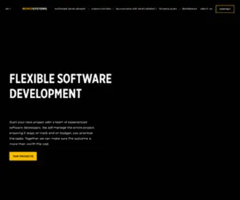 Morosystems.com(Expert Consultations and Custom Software Development) Screenshot