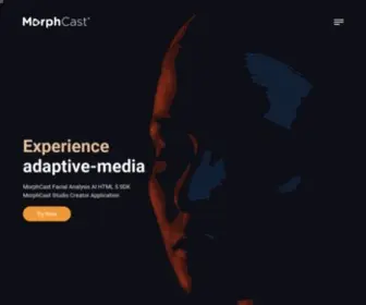 Morphcast.com(Facial Expression and Emotion Recognition AI) Screenshot