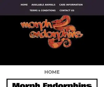 Morphendorphins.com(Morph Endorphins produces Canadian Captive Bred Boa Constrictors & Ball Pythons. Our site) Screenshot