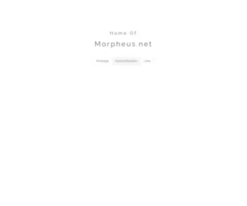 Morpheus.net(Morpheus) Screenshot