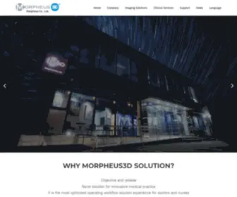 Morpheus3D.co.kr(Morpheus3D Co) Screenshot