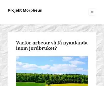 Morpheusblogg.se(Morpheusblogg) Screenshot