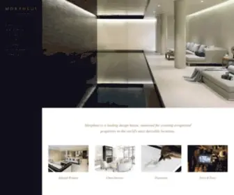 Morpheuslondon.com(Morpheus London) Screenshot