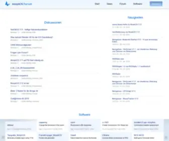 Morphos-Forum.de(Morphos forum) Screenshot