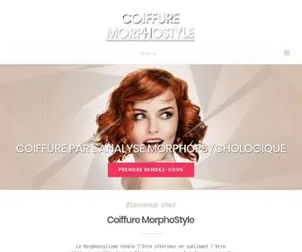 Morphostyle.fr(Coiffure Morphostyle) Screenshot