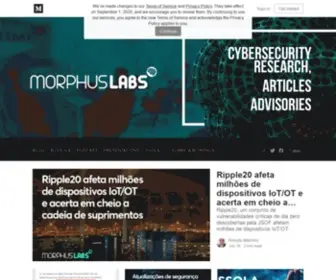 Morphuslabs.com(Morphus labs) Screenshot