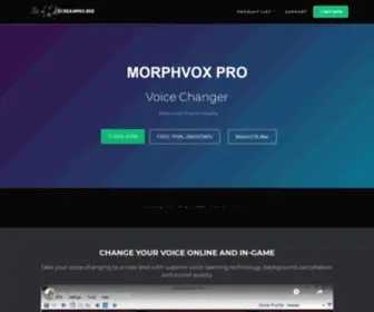 Morphvox.com(Voice Changing Software) Screenshot