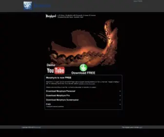 Morphyre.com(Music Visualizer) Screenshot