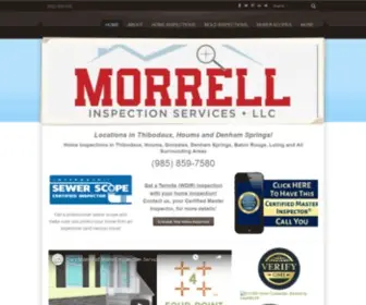 Morrellinspectionservices.com(Morrell Inspection services) Screenshot