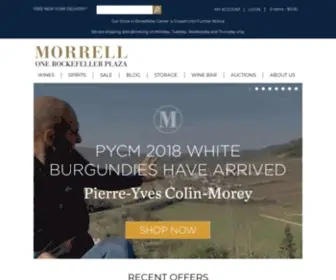 Morrellwine.com(Morrell & Company) Screenshot