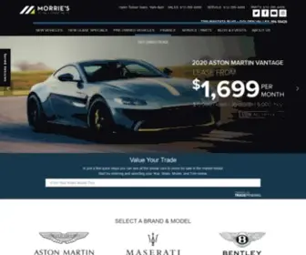 Morriesluxuryauto.com(Morrie's Ultra Luxury Auto) Screenshot