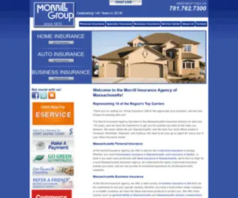 Morrillinsurance.com(Morrill Insurance Agency) Screenshot