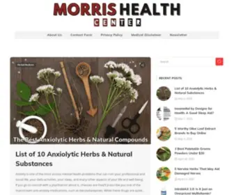 Morris-Health.com(A Quest for Mental and Physical Strength) Screenshot