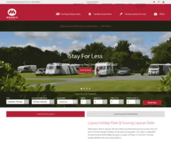 Morris-Leisure.co.uk(Five Star Caravan Parks) Screenshot